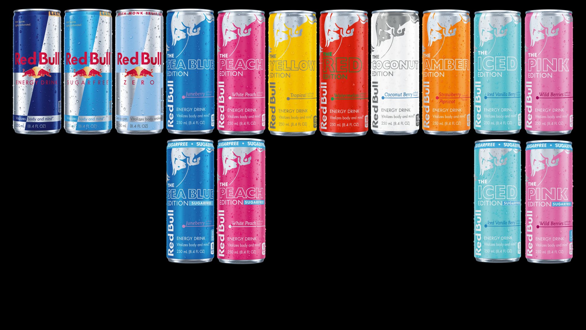 Red Bull Flavor Lineup